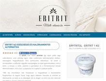 Tablet Screenshot of eritritol.info